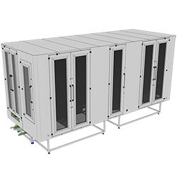 ETCTI elevator-type industrial chocolate cooling tunnel.