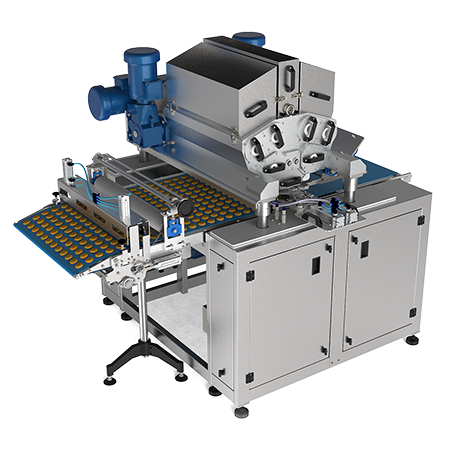 co-encrusting machine