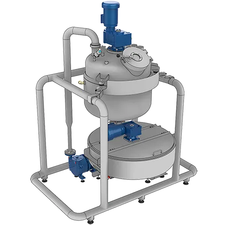 CC160 steam-jacketed batch caramel and toffee cooker with Teflon scraper arms, 160 kg per batch