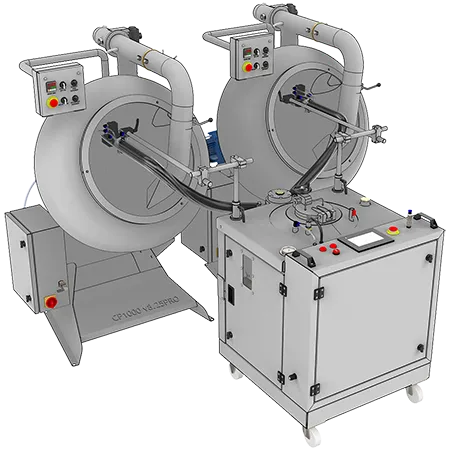 chocolate spraying machine