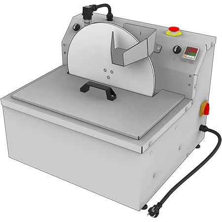 TTWBTM20-Default tabletop wheel-type chocolate tempering machine, 20 kg seed temperer with stainless steel wheel
