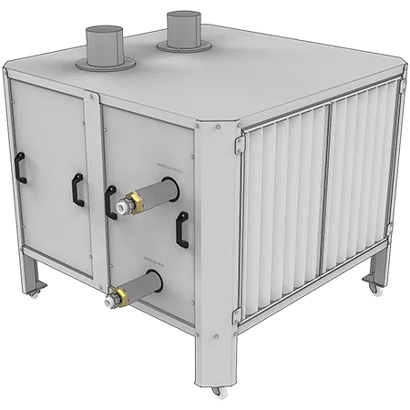 conditioned air blowing device
